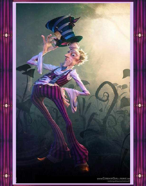 Solve Mad Hatter jigsaw puzzle online with 108 pieces