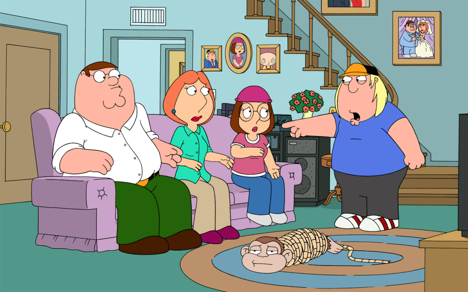 Solve Family Guy jigsaw puzzle online with 360 pieces