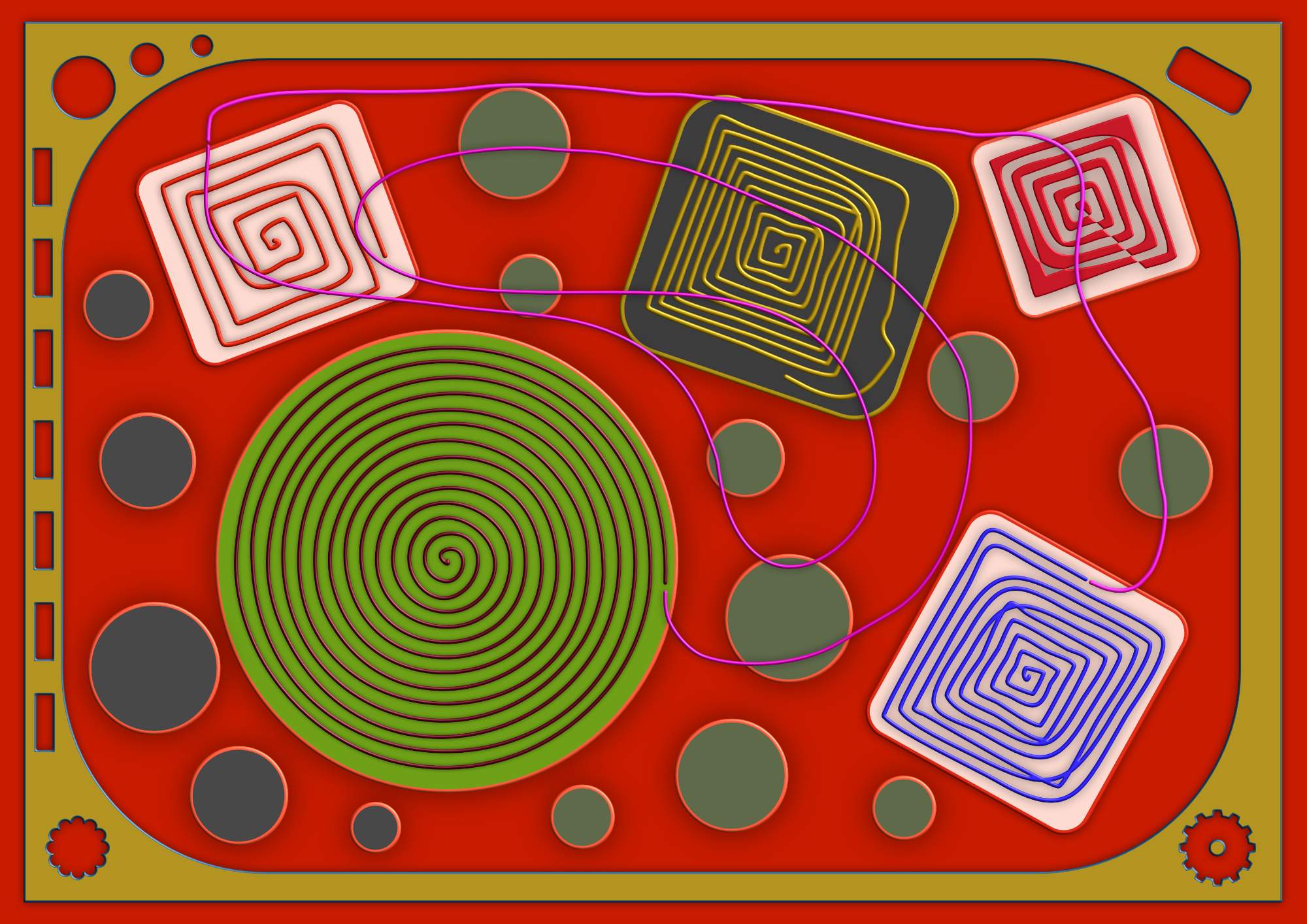 Solve Spiralen jigsaw puzzle online with 580 pieces