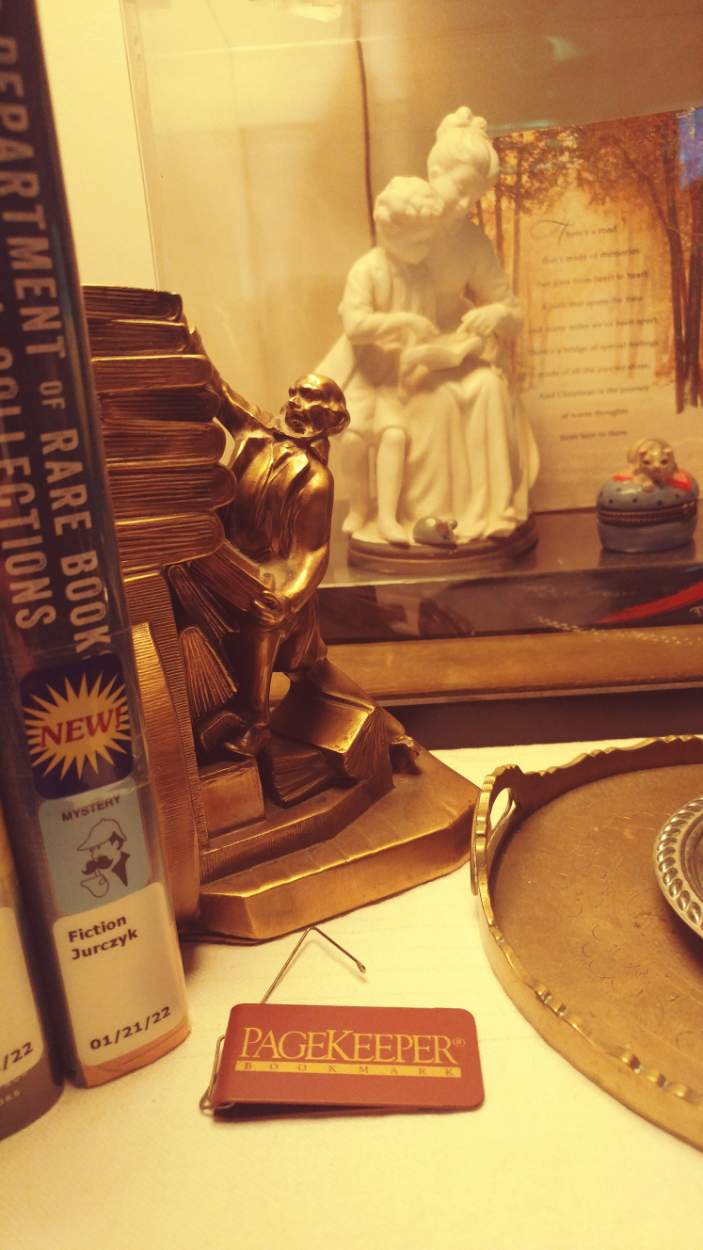 Solve Favorite bookends jigsaw puzzle online with 60 pieces