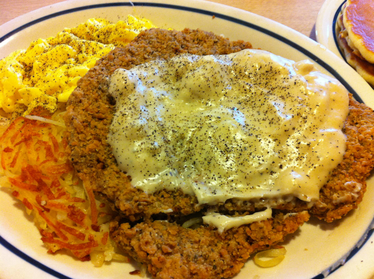 Solve The Biggest Chicken Fried Steak You Ever Did See jigsaw puzzle