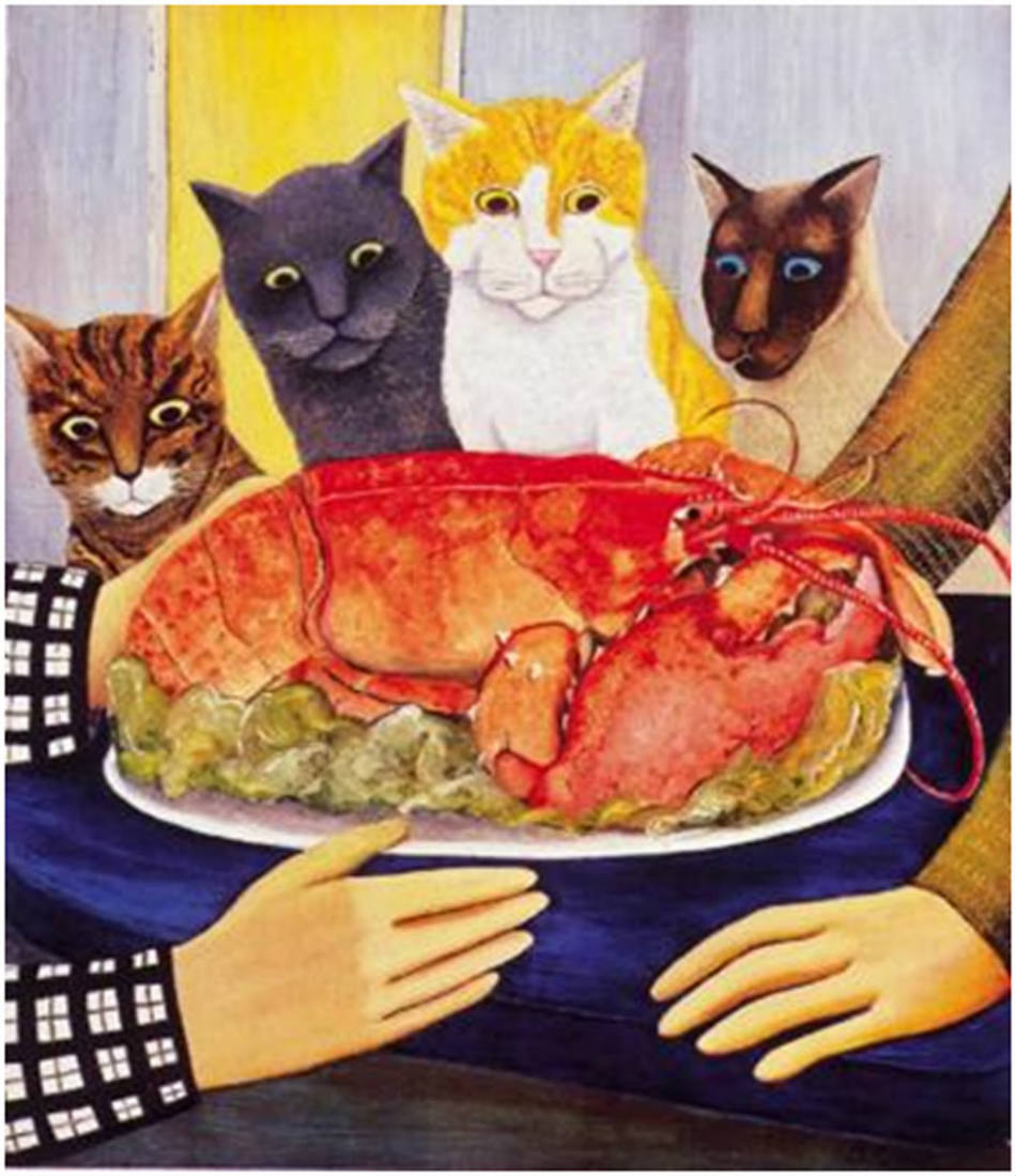 Solve Beryl Cook jigsaw puzzle online with 110 pieces