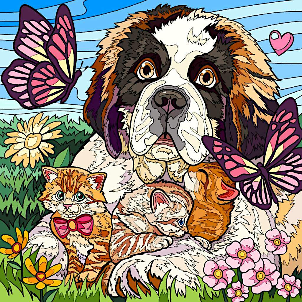 Solve 272 Another Paint by Number jigsaw puzzle online with 64 pieces