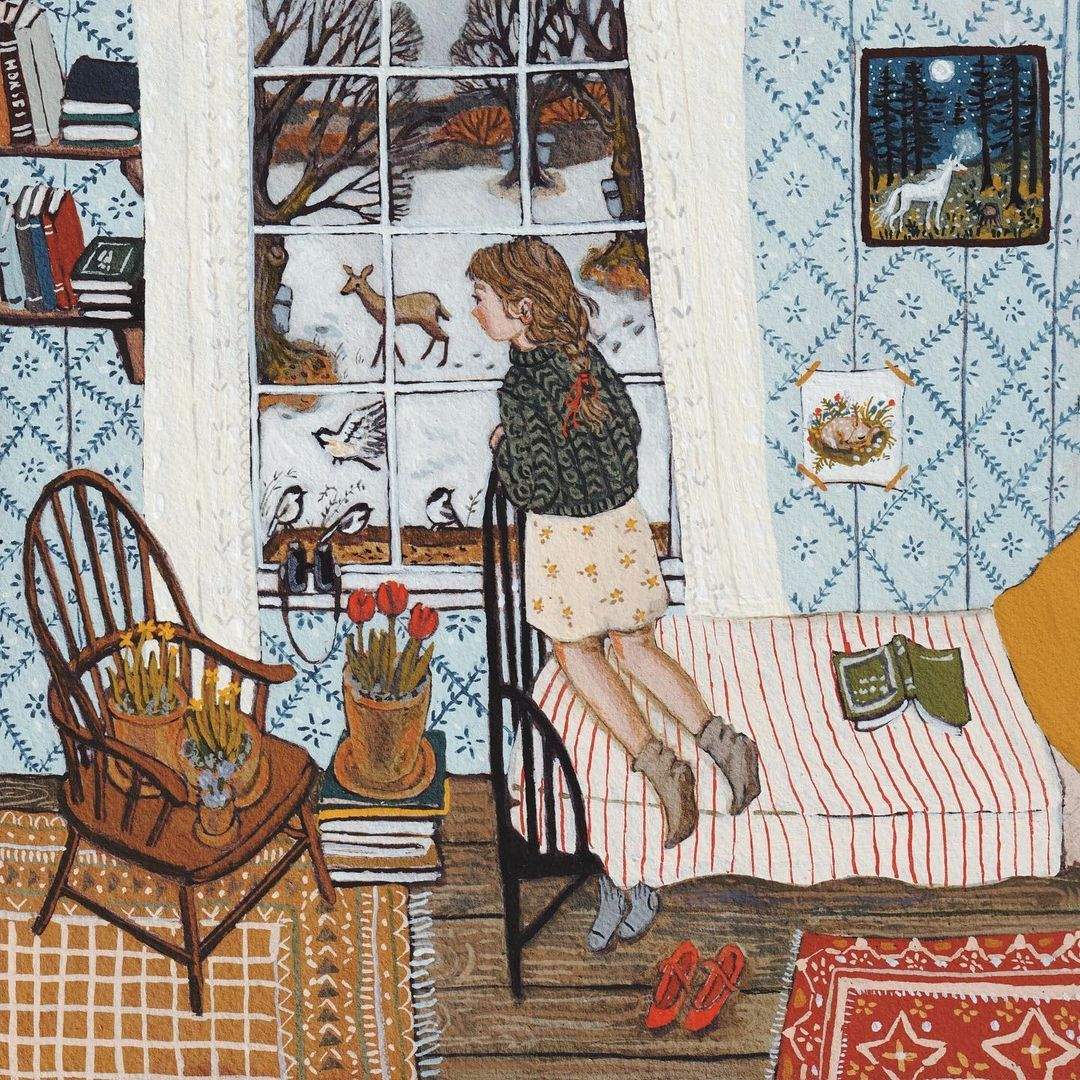 Solve Loré Pemberton jigsaw puzzle online with 100 pieces