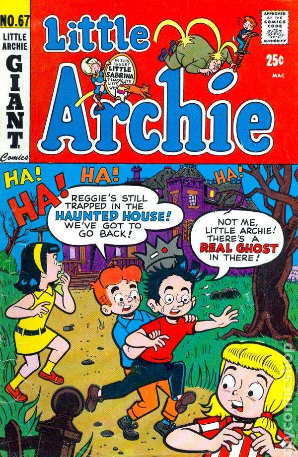 Solve Little Archie Haunted House jigsaw puzzle online with 96 pieces