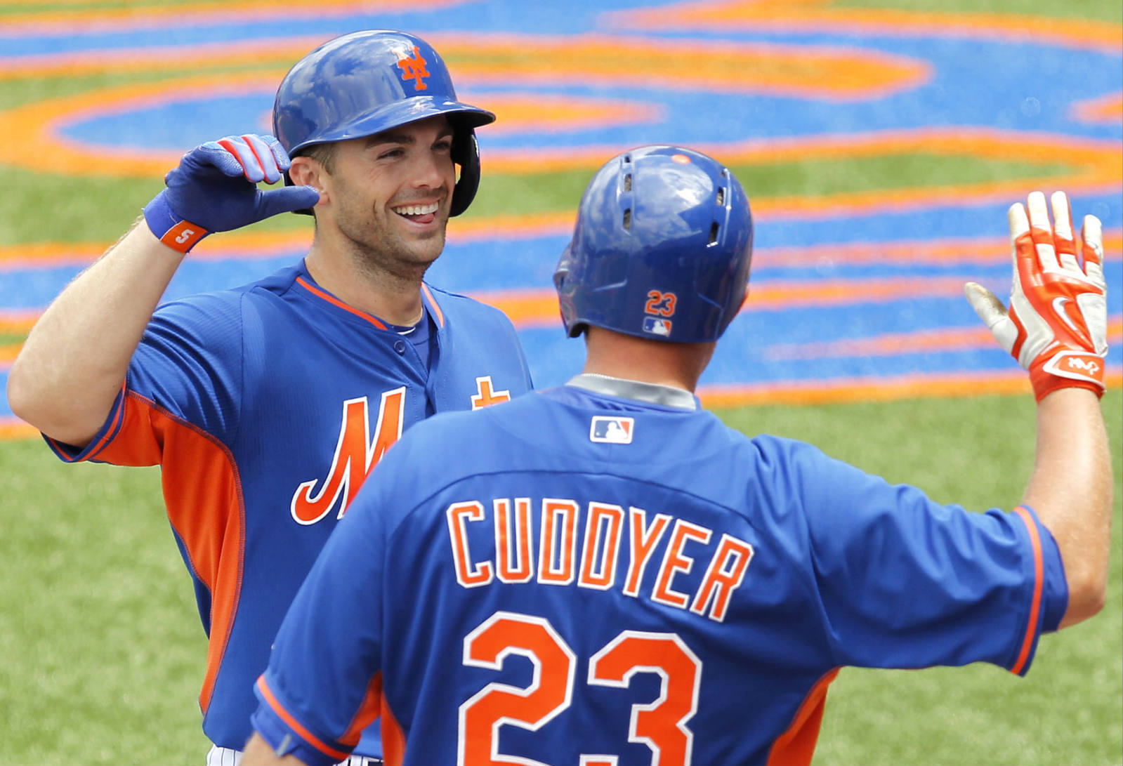 Solve David Wright and Michael Cuddyer at one of the recent Mets/Braves