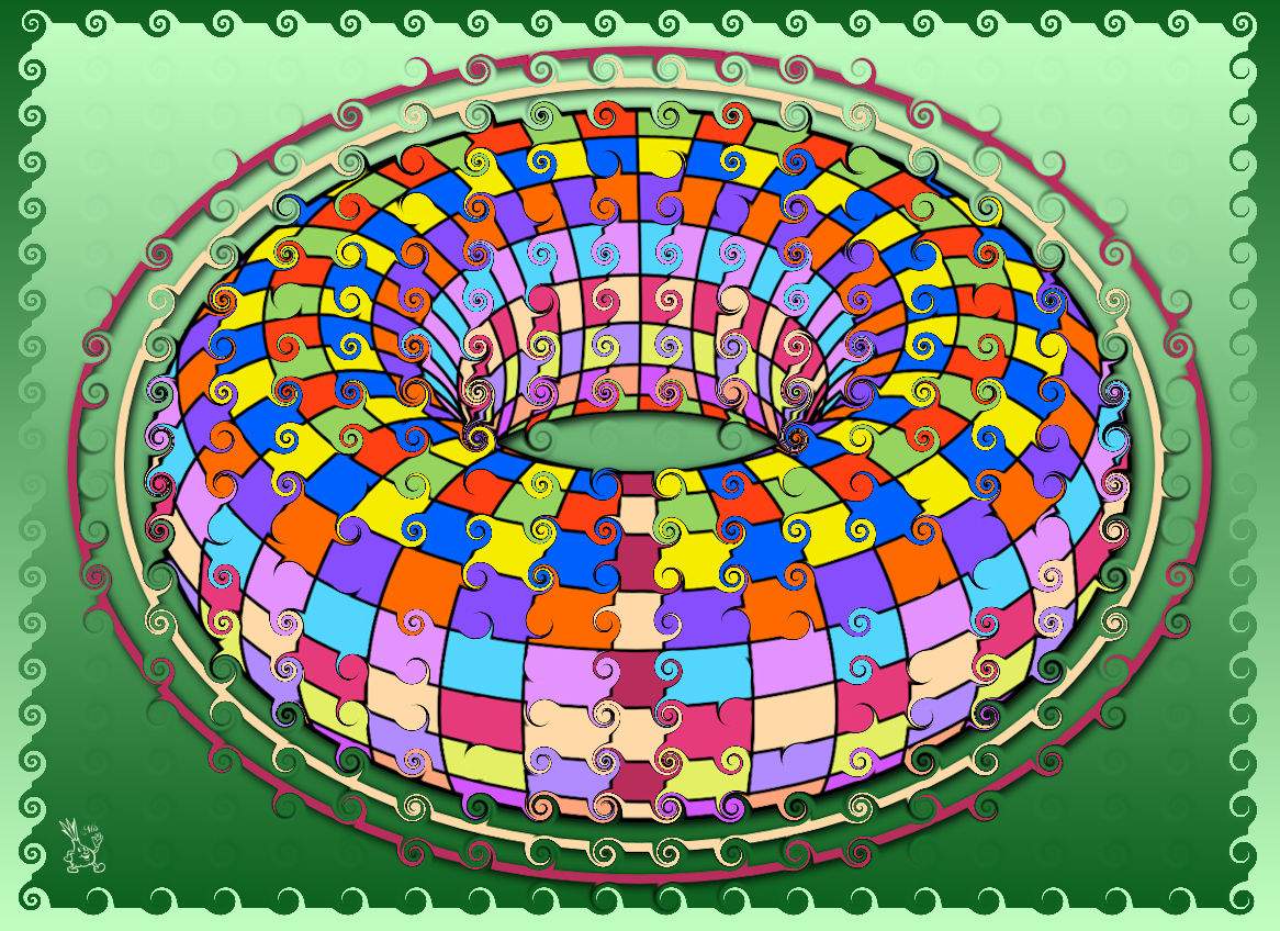 Solve Torus Circle 2022 Mis jigsaw puzzle online with 35 pieces
