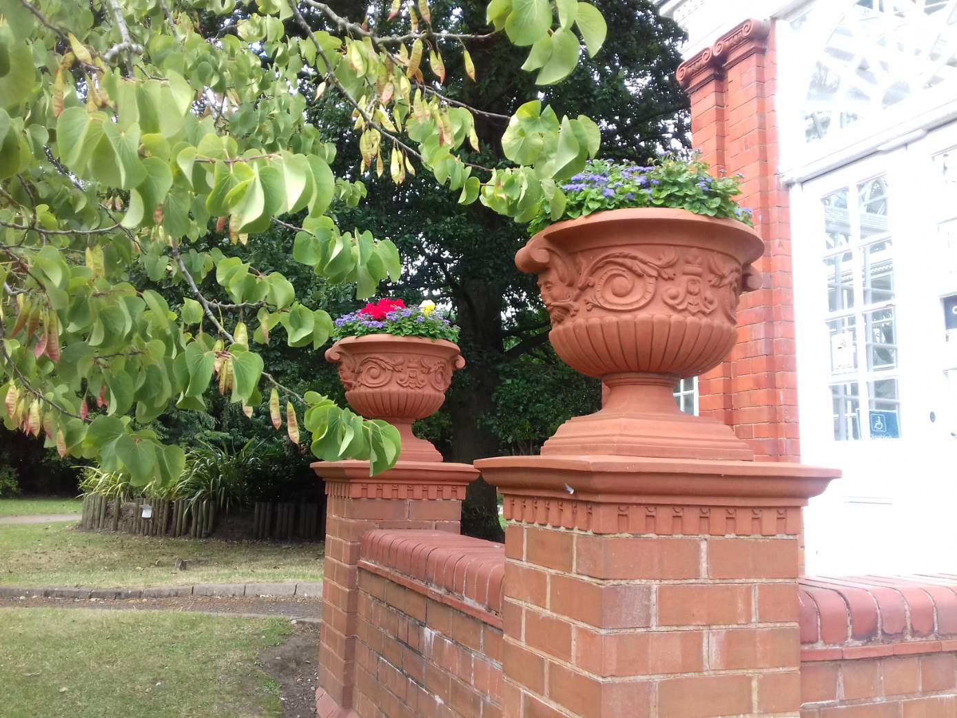 Solve West Park, Wolverhampton 080822 jigsaw puzzle online with 35 pieces