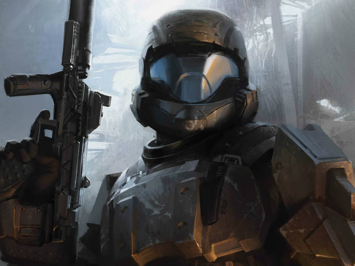 Solve Halo Armored Warrior (Medium) jigsaw puzzle online with 88 pieces