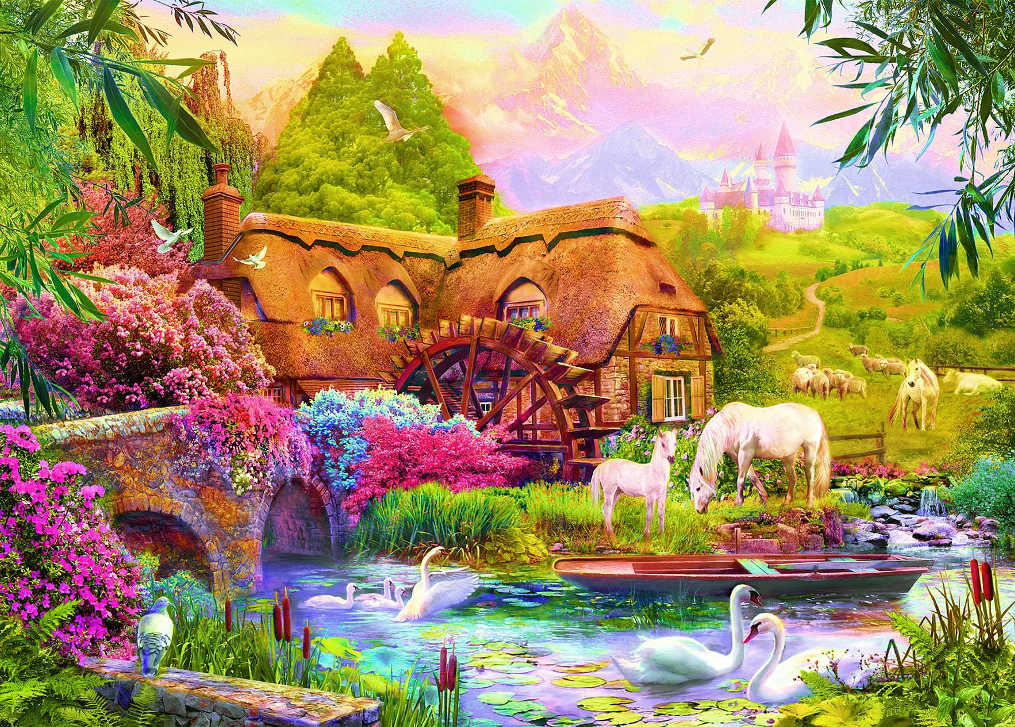Solve Fairyland jigsaw puzzle online with 315 pieces