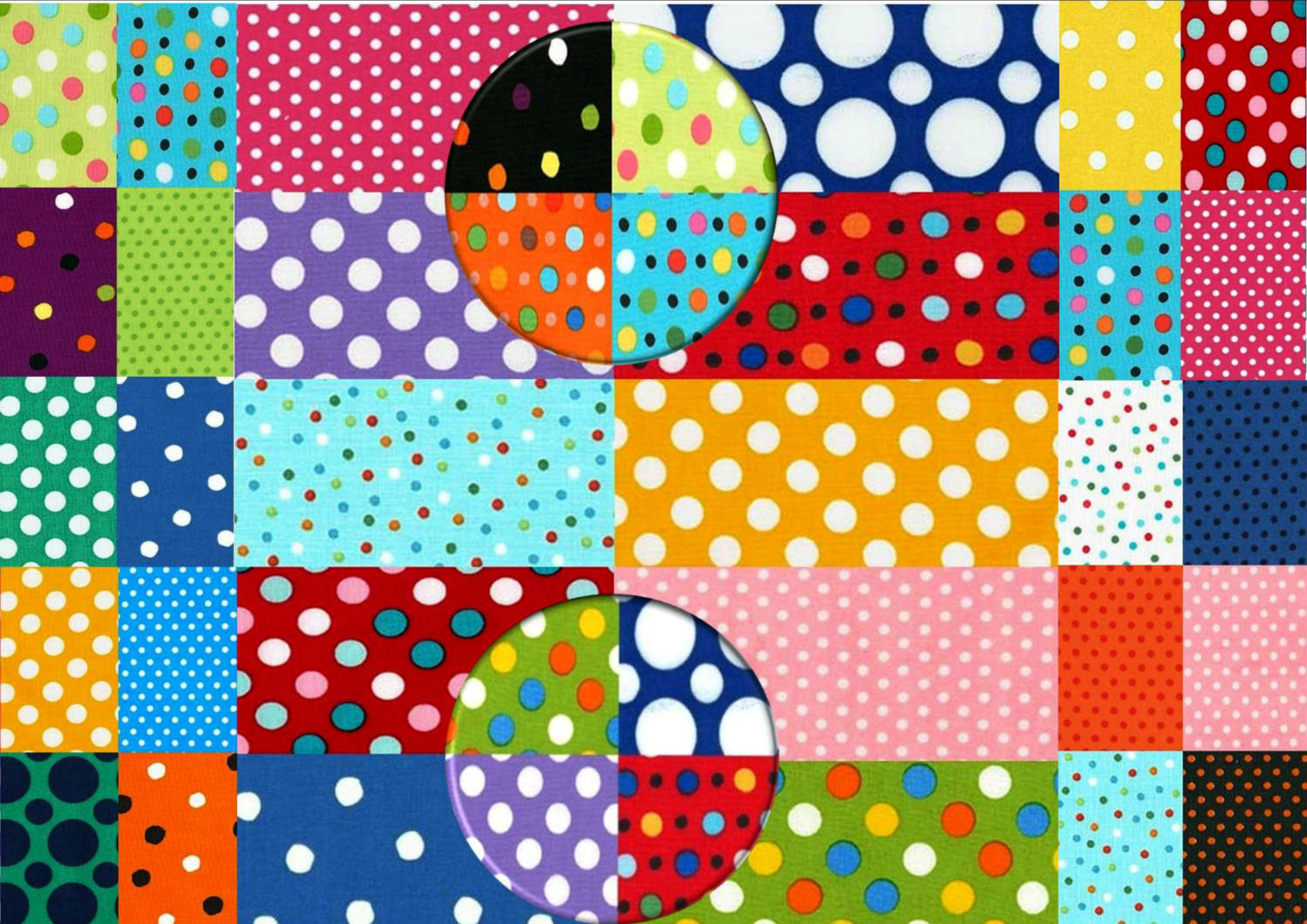 Solve Dotty oblongs large jigsaw puzzle online with 165 pieces