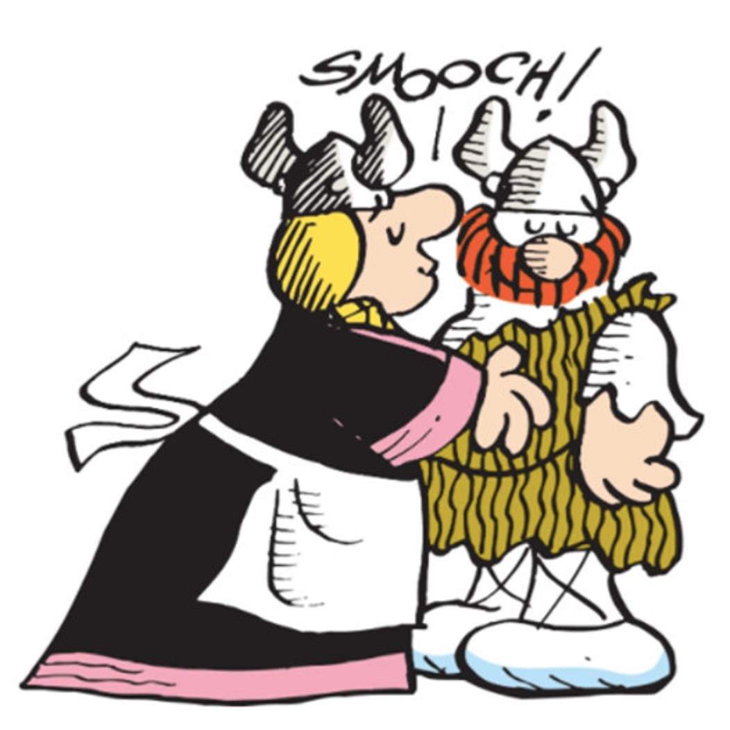 Solve Hagar the Horrible...but a nice husband! jigsaw puzzle online