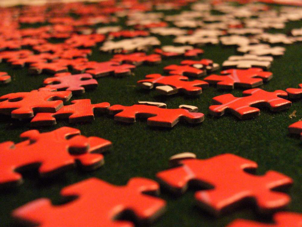 Solve One piece at a time jigsaw puzzle online with 12 pieces