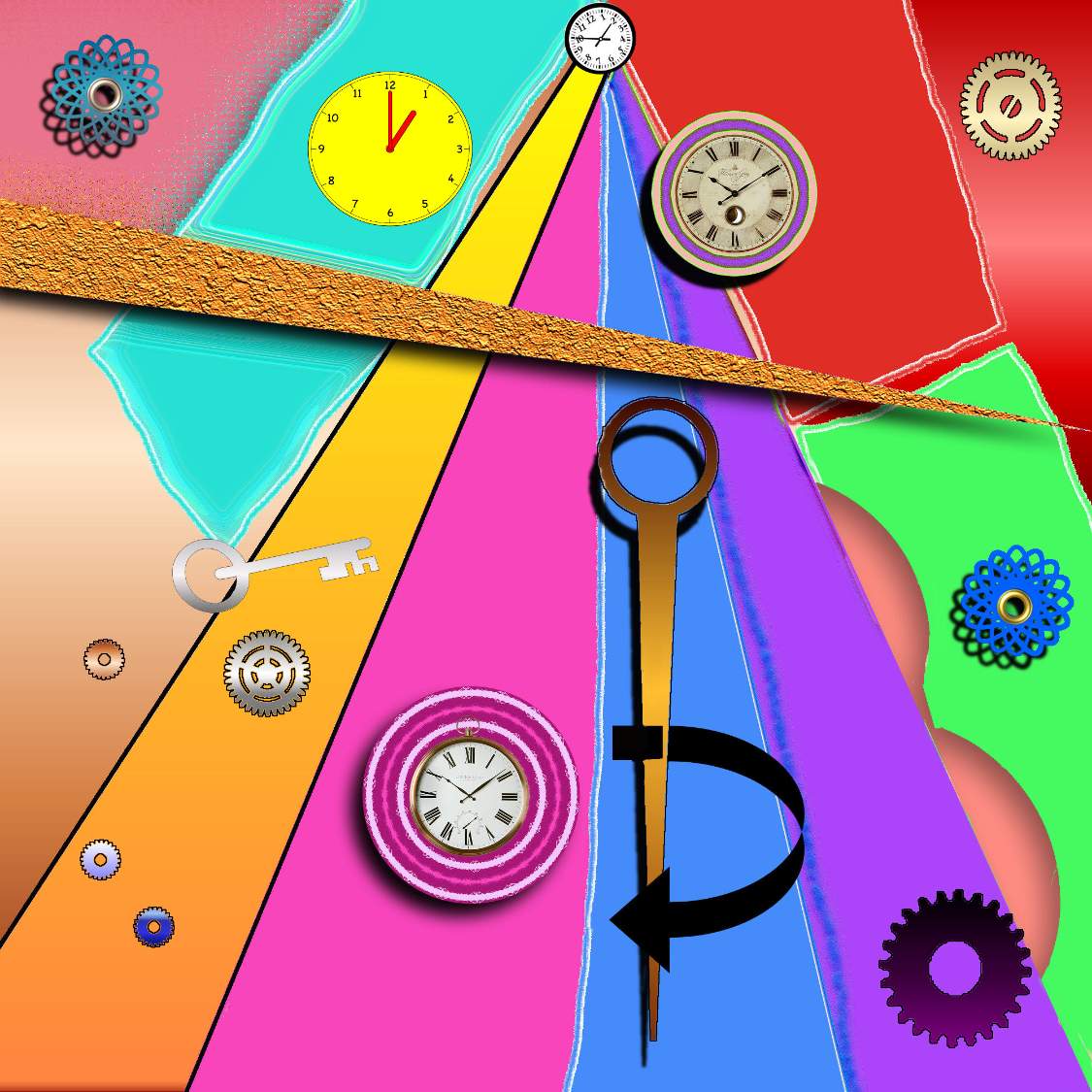 Jigsaw Puzzle TIME SOLVER 36 pieces Jigidi