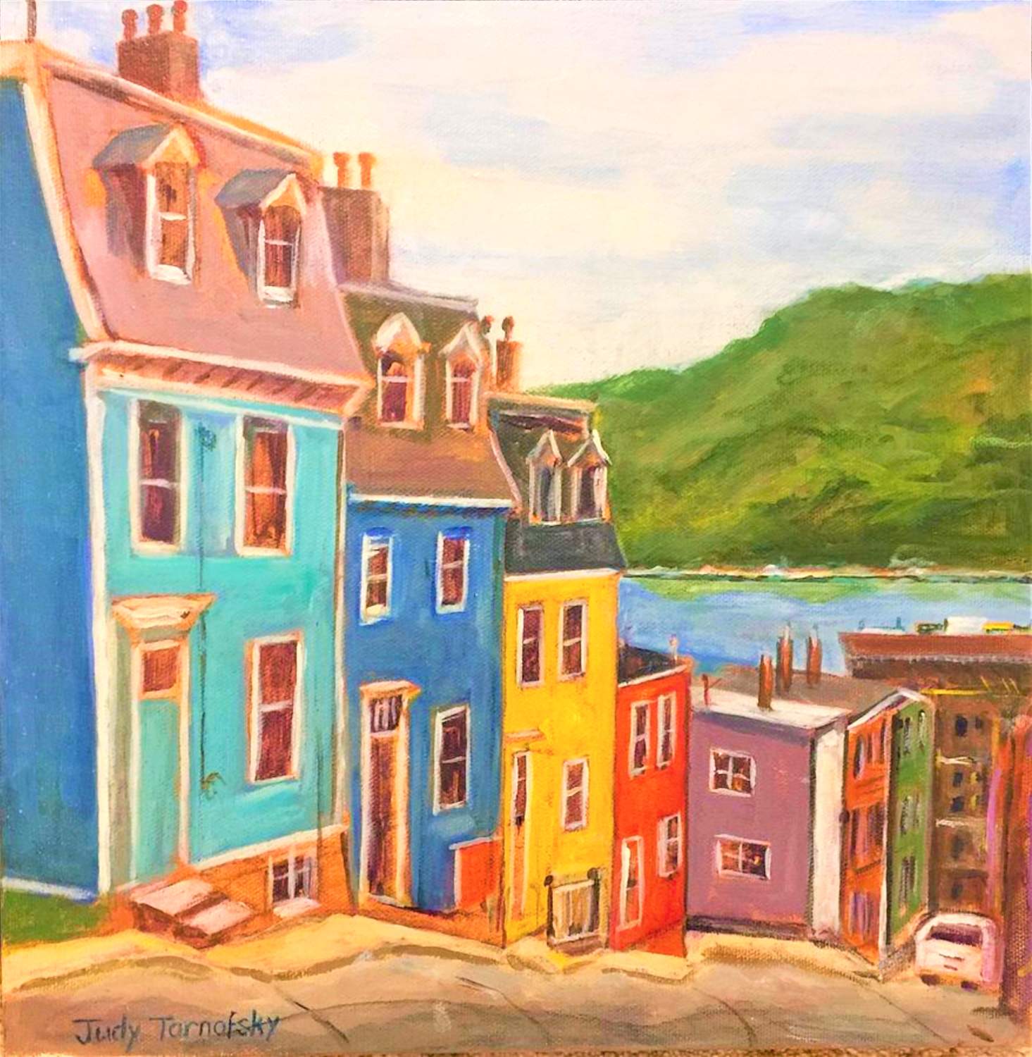 Solve Jelly Bean Row, Newfoundland jigsaw puzzle online with 600 pieces