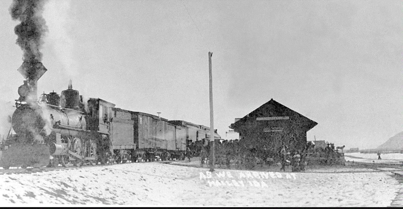 Solve Hailey Idaho circa 1883 jigsaw puzzle online with 153 pieces