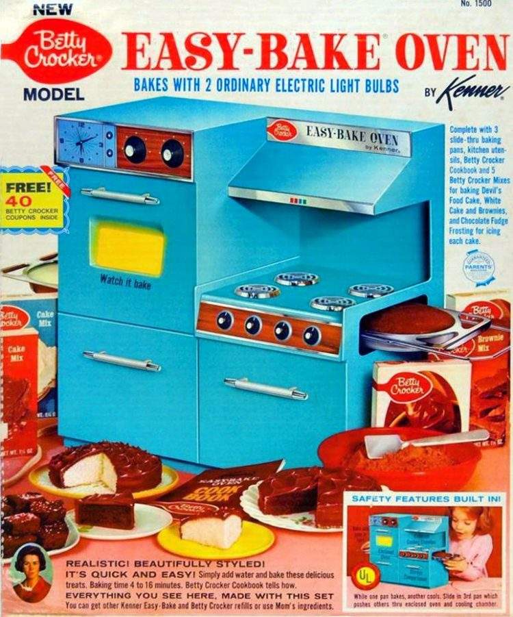Solve Betty Crocker EasyBake Oven jigsaw puzzle online with 195 pieces