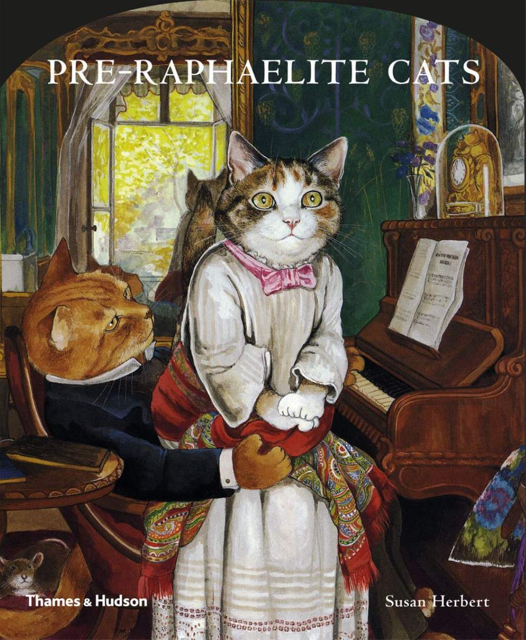 Solve Pre-Raphaelite Cats by Susan Herbert jigsaw puzzle online with 80 ...