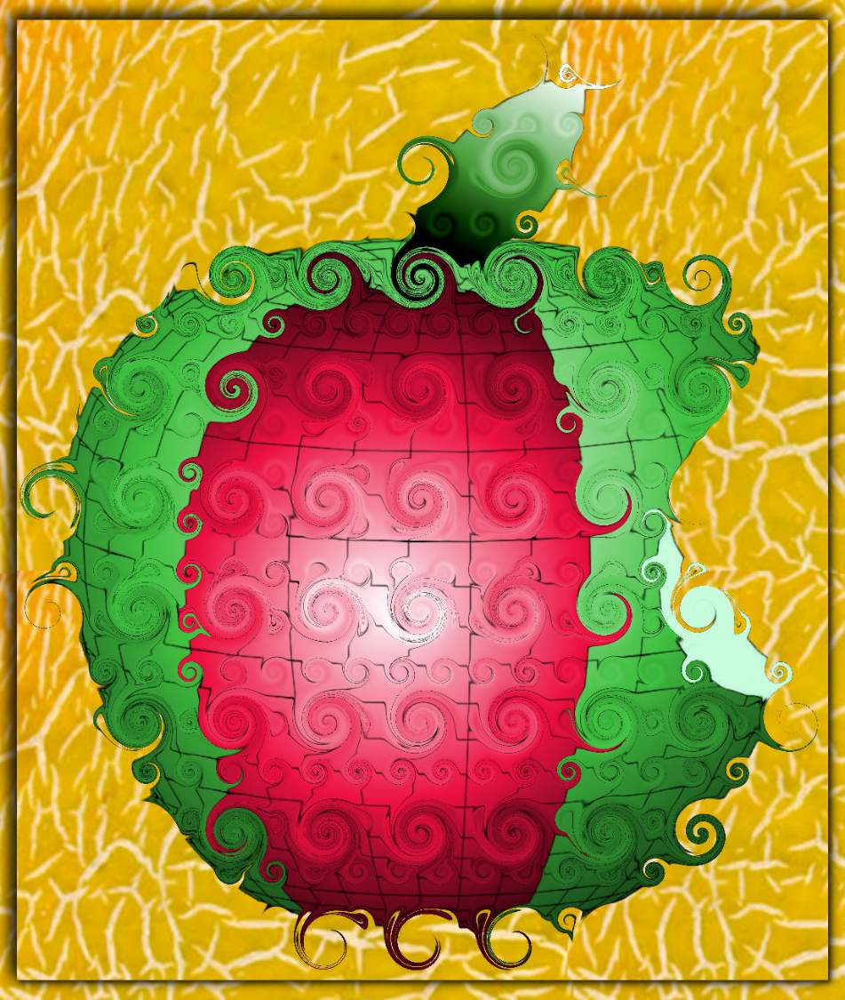 Solve Apple 3D 10 08 2022 jigsaw puzzle online with 72 pieces