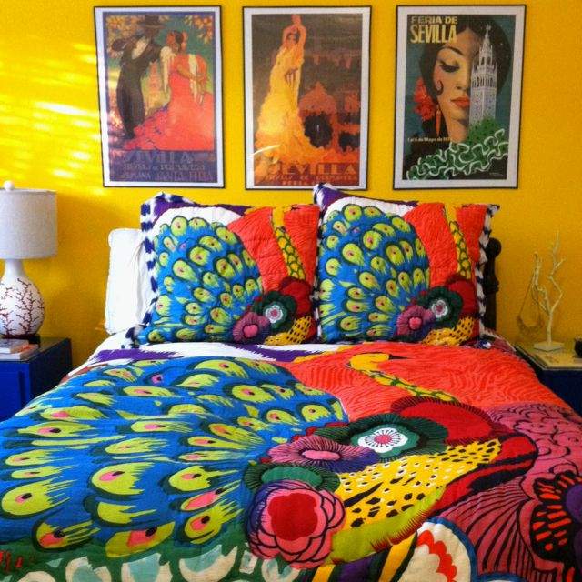 Solve bohemian bedrooms jigsaw puzzle online with 64 pieces