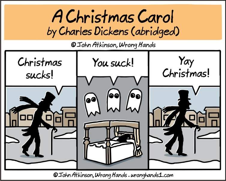 Solve A Christmas Carol jigsaw puzzle online with 48 pieces