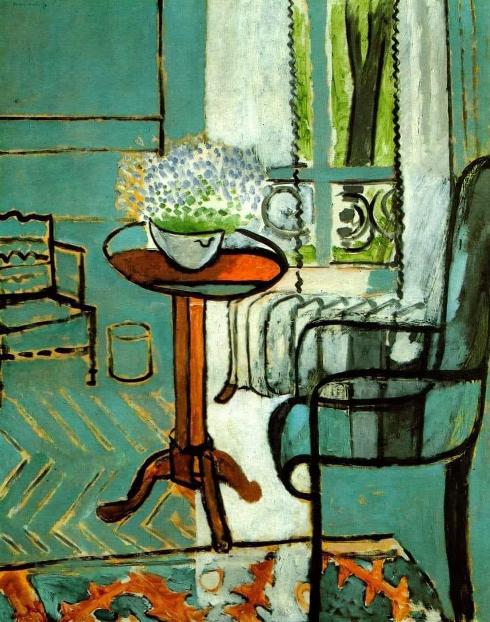 Solve Henri Matisse The Window, 1916 jigsaw puzzle online with 208 pieces