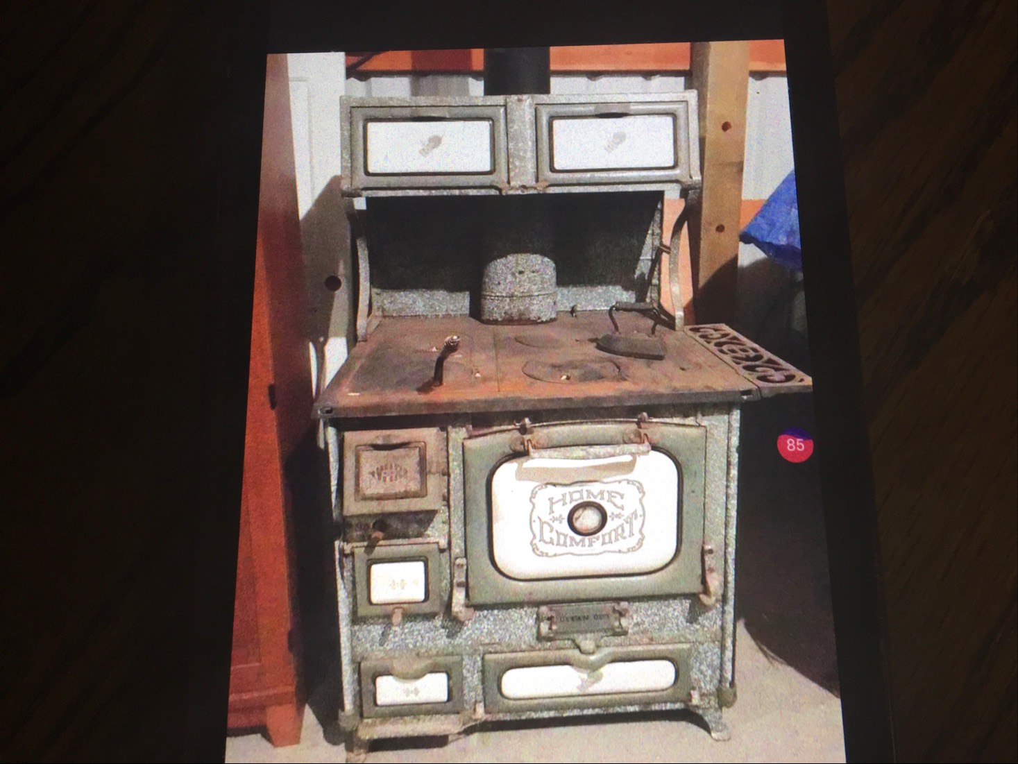 Solve The Cook Stove jigsaw puzzle online with 165 pieces