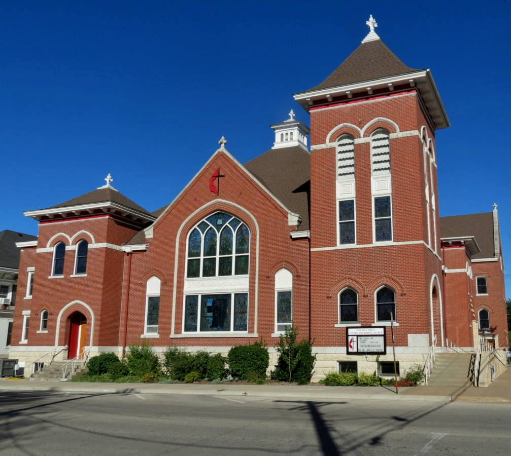 Solve First United Methodist Church In Ottawa, Kansas jigsaw puzzle