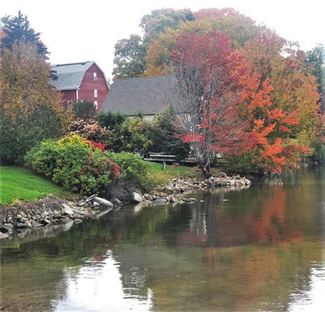 Solve Pleasant Lake, Casco, Maine jigsaw puzzle online with 144 pieces