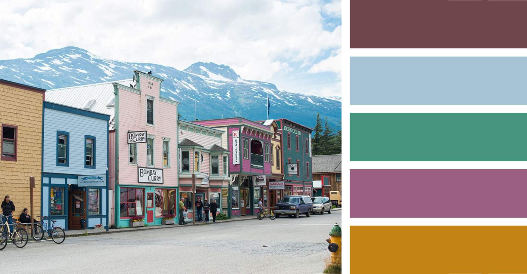 Solve Skagway, Alaska (Small) jigsaw puzzle online with 98 pieces