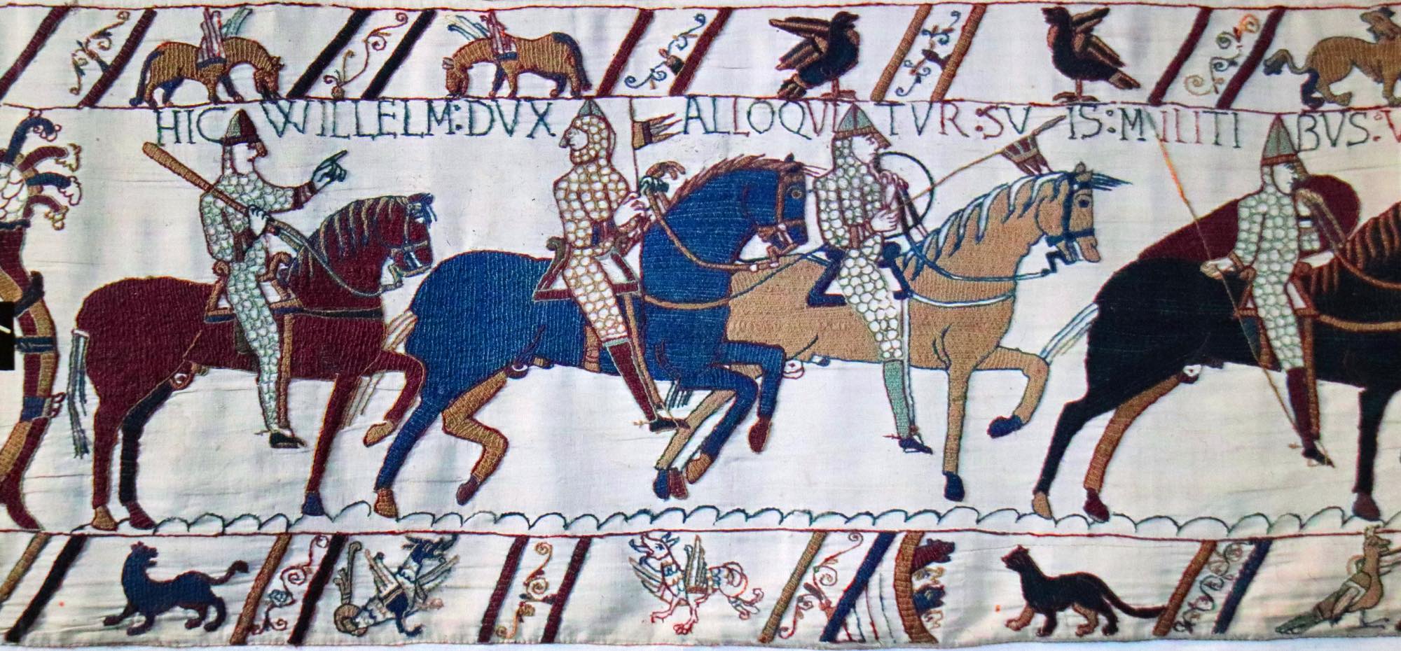 Solve Tapisserie de Bayeux (détail 1) Bayeux Museum jigsaw puzzle