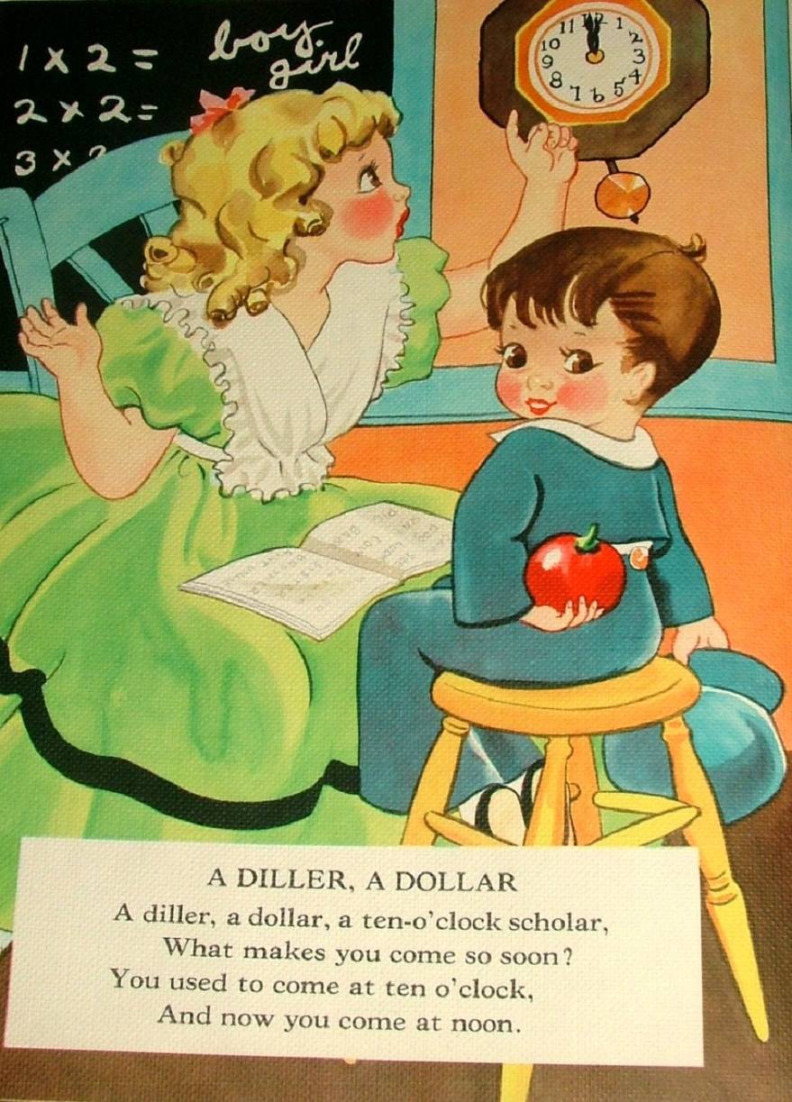 Solve The 10 o'clock scholar jigsaw puzzle online with 63 pieces