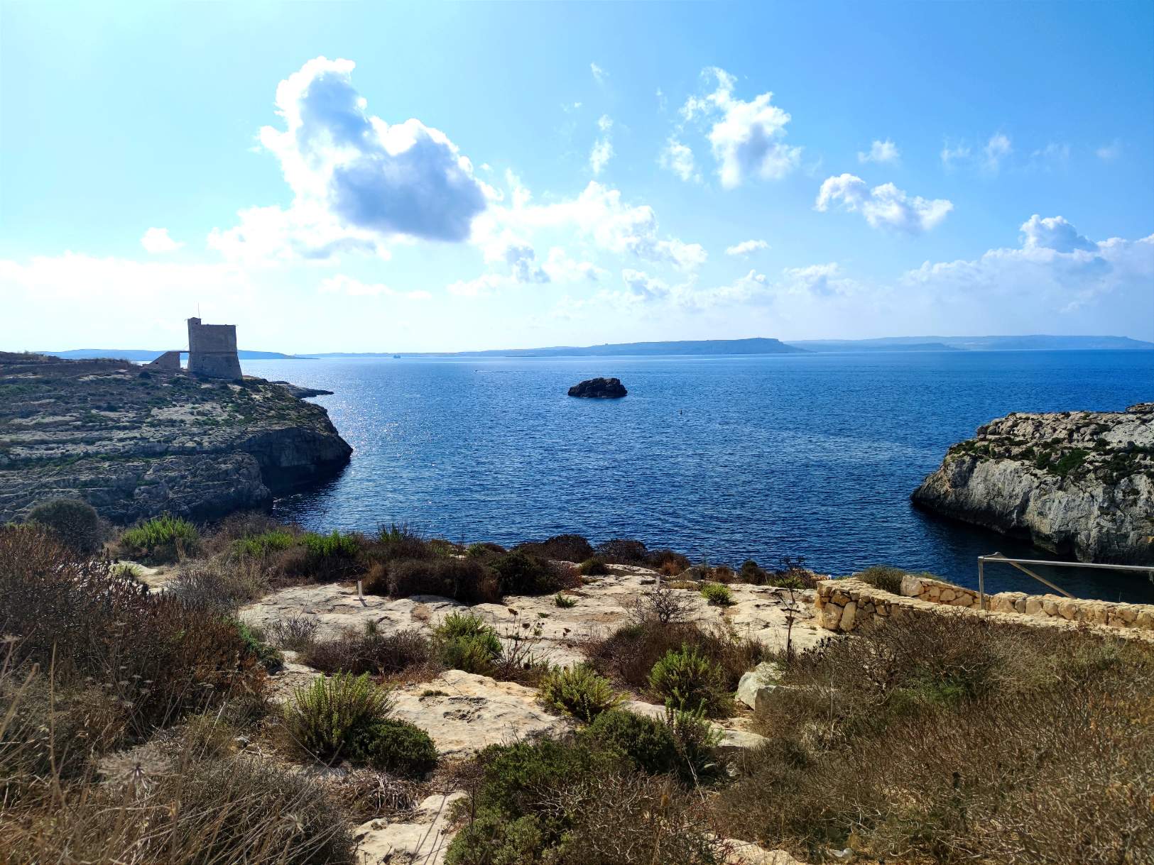 Jigsaw Puzzle Mġarr ixXini Tower 130 pieces Jigidi