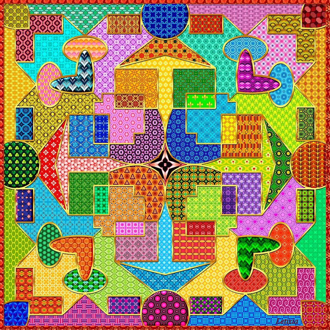 A 81 pieces jigsaw puzzle from Jigidi.