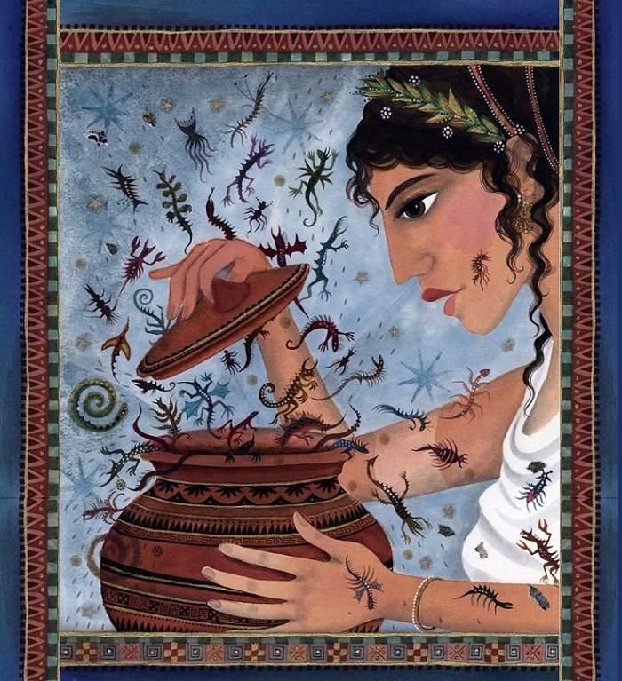 Solve Pandora's Box jigsaw puzzle online with 110 pieces