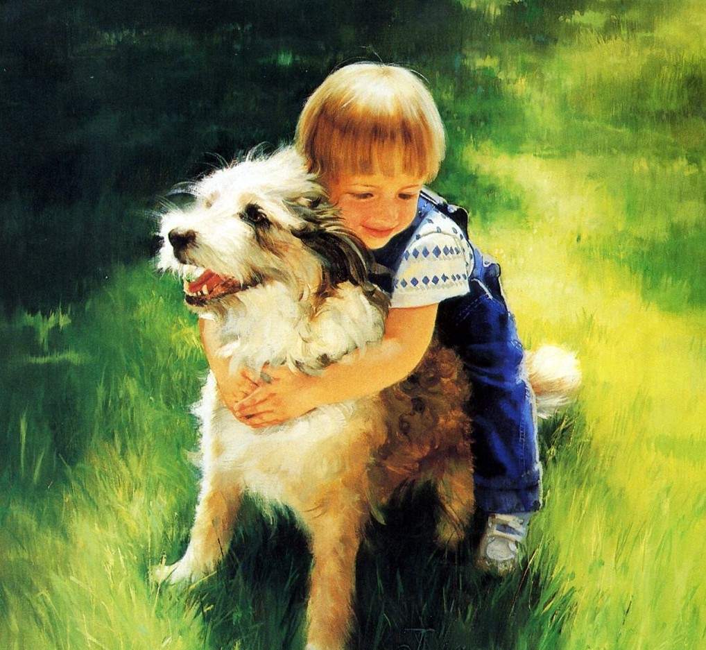 Solve Backyard Buddies jigsaw puzzle online with 90 pieces