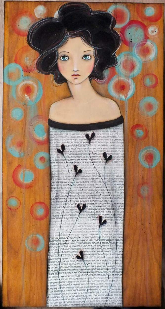 Solve My Painted Ladies By Penny Stamper jigsaw puzzle online with 50