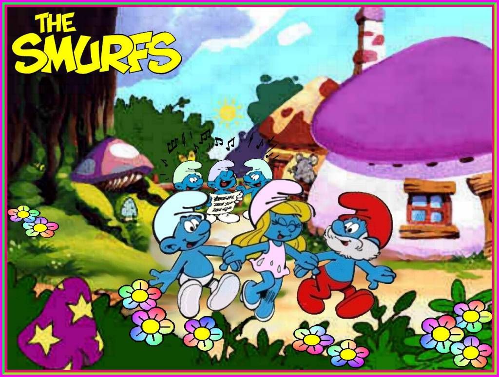 Solve Smurfs jigsaw puzzle online with 154 pieces