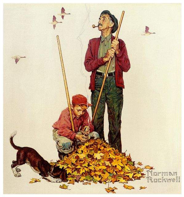 Solve Norman Rockwell 031 jigsaw puzzle online with 72 pieces