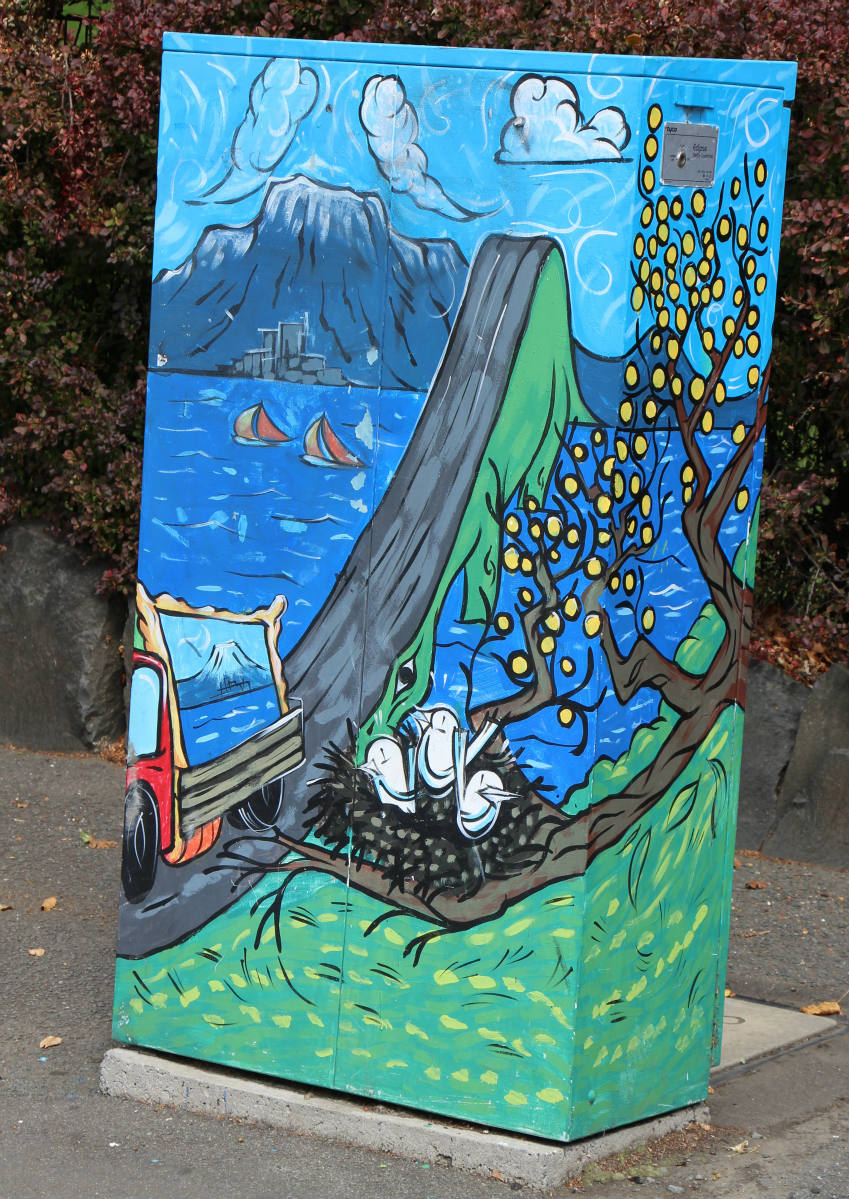 Solve Hobart Street Art jigsaw puzzle online with 140 pieces