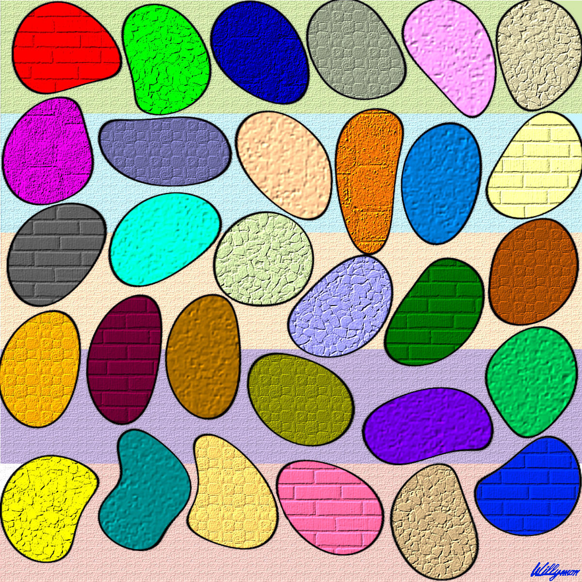 Solve stones jigsaw puzzle online with 400 pieces