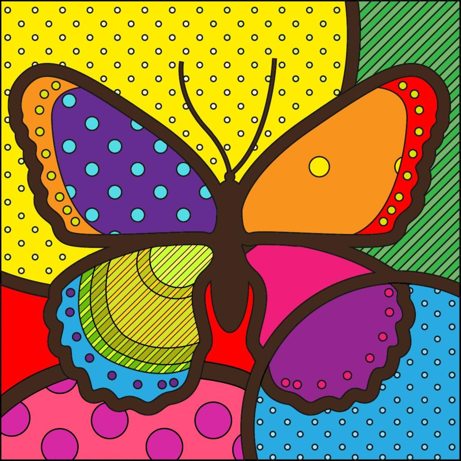 Design Puzzles Solve Dazzling Designs Series jigsaw puzzle online with 256 pieces