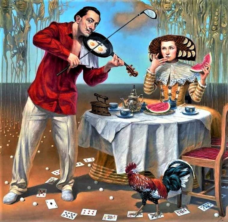 Solve AND THE MUSIC PLAYED ON jigsaw puzzle online with 100 pieces