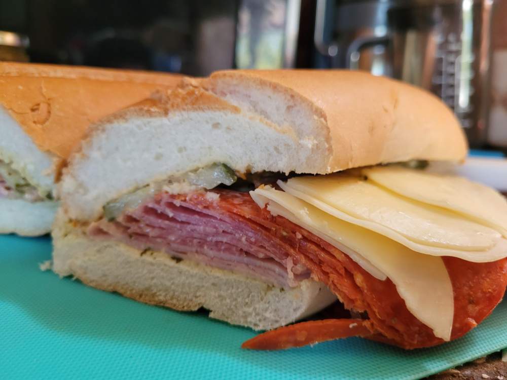 Solve Italian sandwiches, mainly consisting of ham, capicola, salami