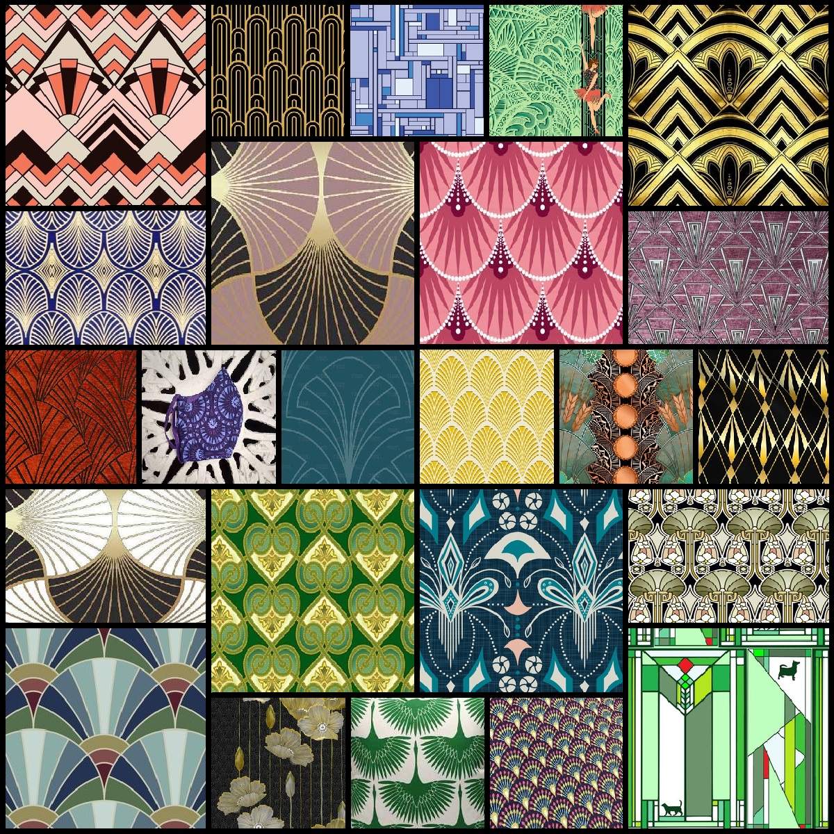 Solve I adore Art Deco! jigsaw puzzle online with 324 pieces