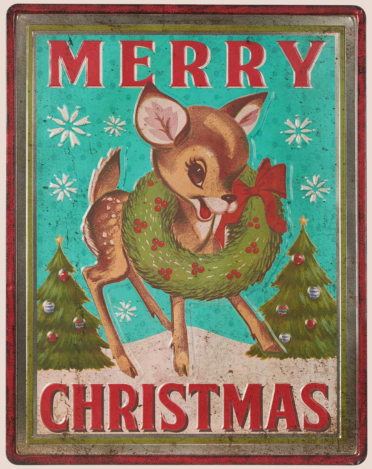 Christmas card jigsaw puzzle