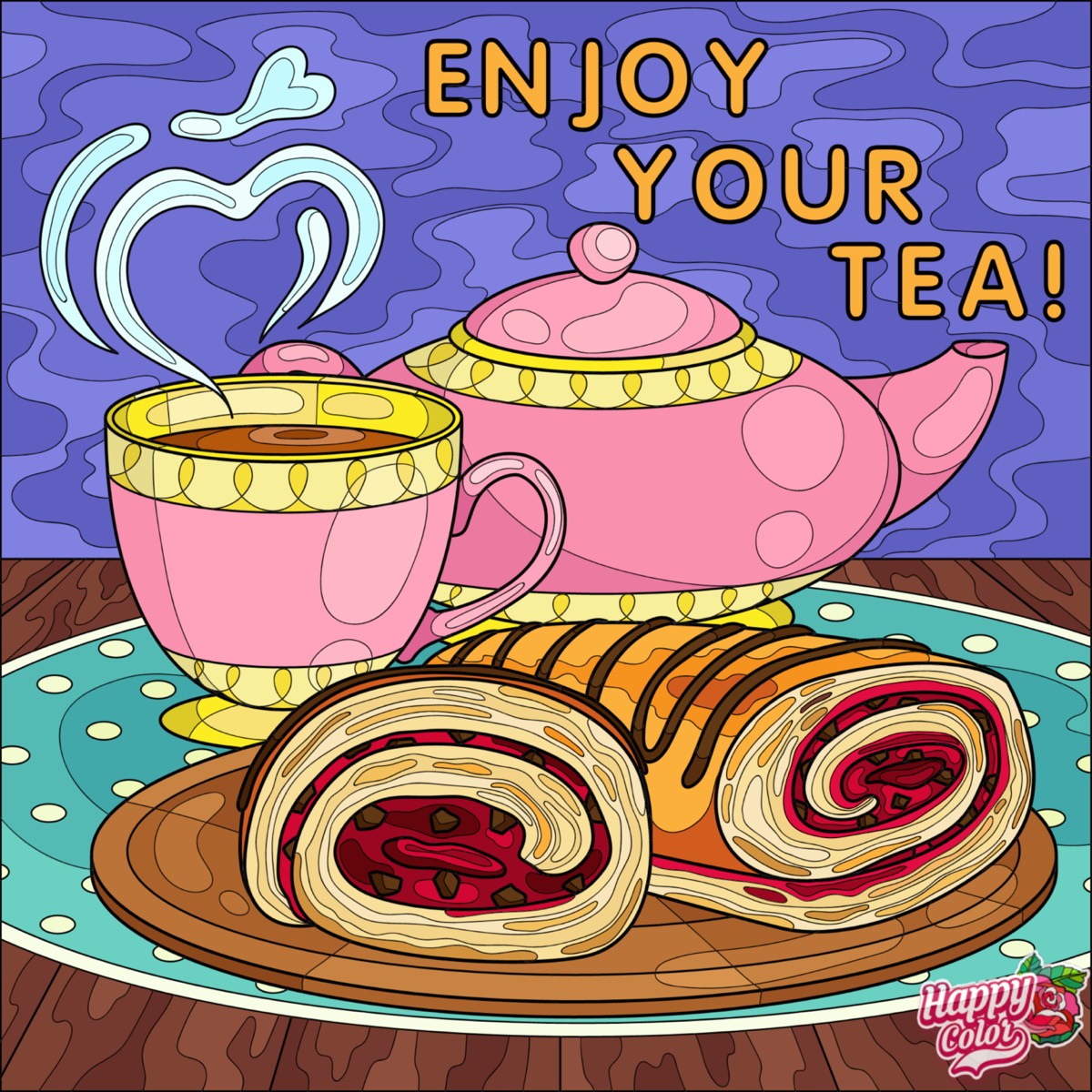 Solve Tea Party! jigsaw puzzle online with 324 pieces