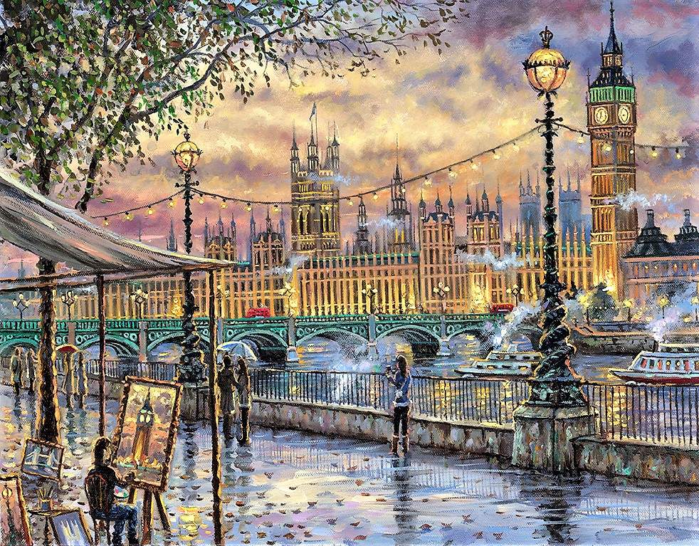 Solve London jigsaw puzzle online with 20 pieces