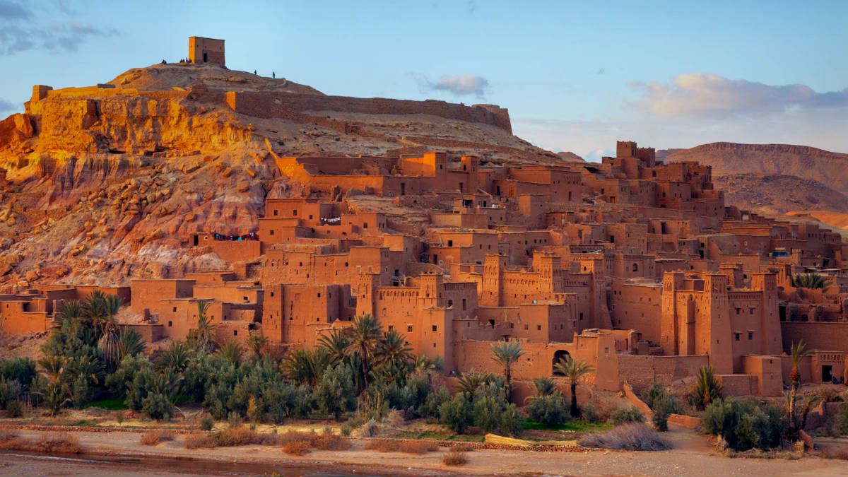 Solve Aït Benhaddou, Atlas Mountains, Morocco jigsaw puzzle online with ...