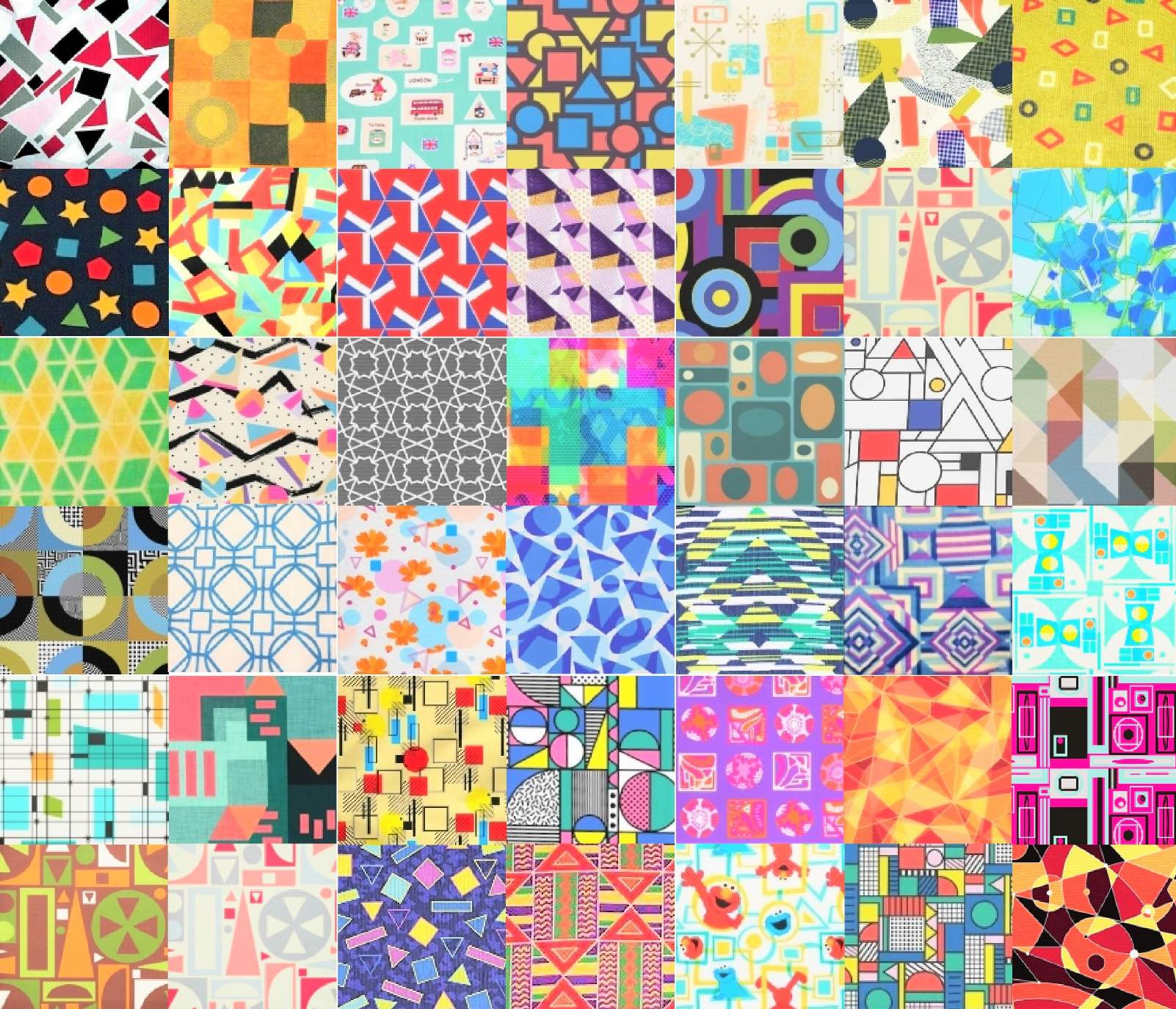 Solve PATCHWORK GEOMETRIC 5 jigsaw puzzle online with 143 pieces